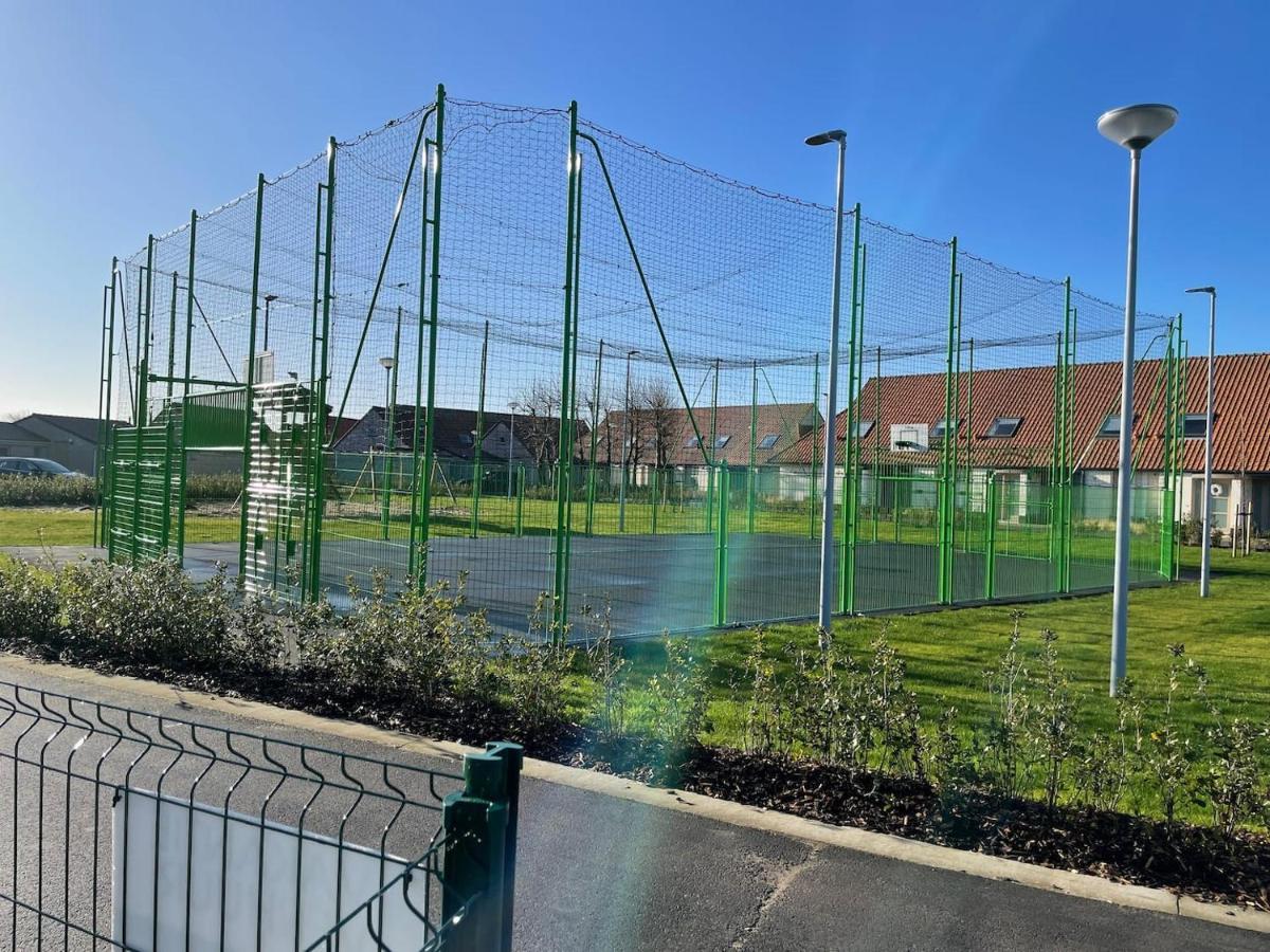 Wh95 Gezellig Vakantiehuisje -4P- Met Tuin En Parking 코크시데 외부 사진