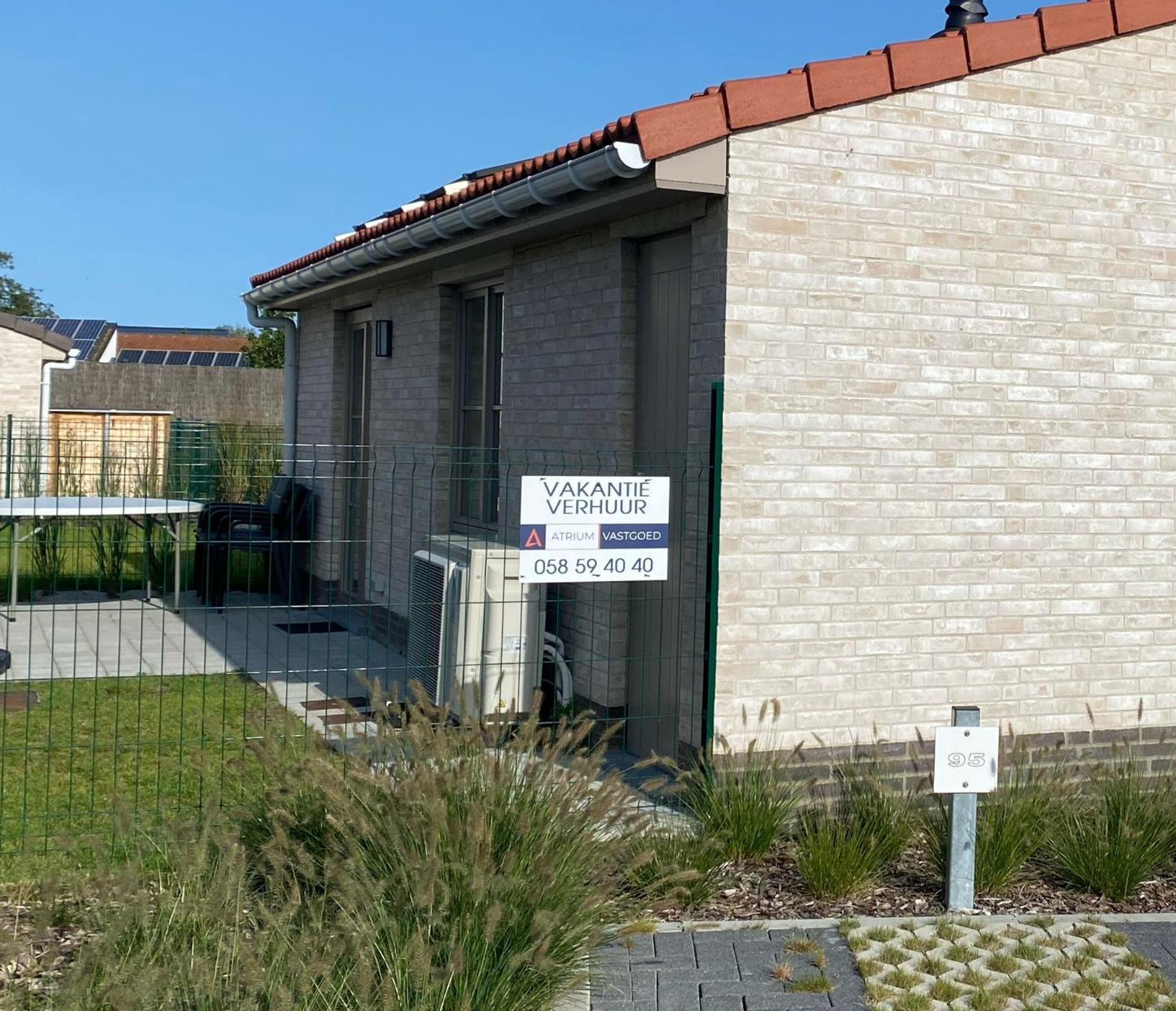 Wh95 Gezellig Vakantiehuisje -4P- Met Tuin En Parking 코크시데 외부 사진